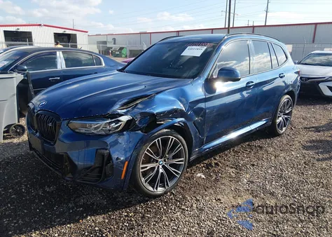 2022 BMW X3 Sdrive30I from USA, damaged, VIN 5UX43DP05N9L58265